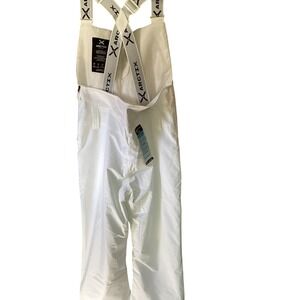 Arctix Women Insulated Gortex Snow Bib Overalls XL Tall White Ski Snowboard Gear